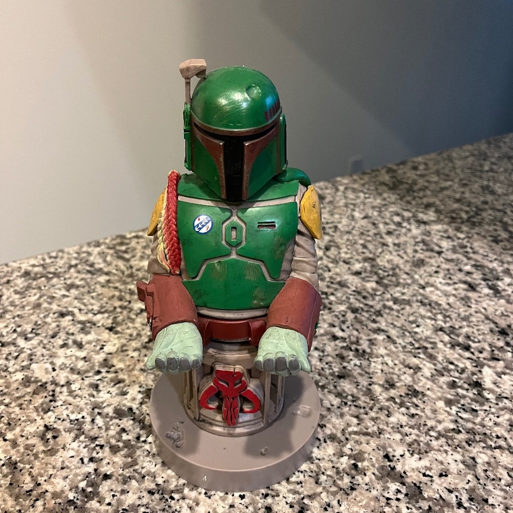Boba Fett Cable Guy Controller Holder and Phone Stand